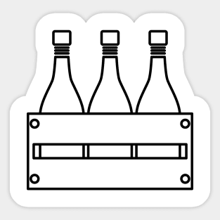 Wine Bottles Sticker